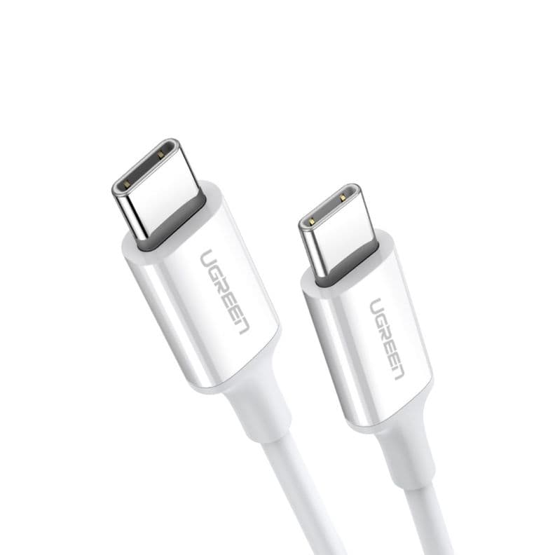 UGREEN Cable USB-C 2.0 a USB-C 2.0 2m Blanco