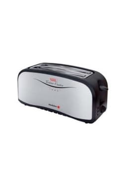 Tostador De Pan Sindelen Tp-1400in 4 Panes Plateado Metalico