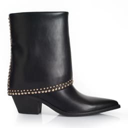 Botin Mujer Via Uno WestWinter Snowfall Negro 35