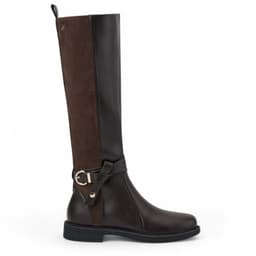 Bota Mujer Via Uno WestWinter Dust Marron Cafe Oscuro 35