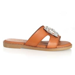 Sandalia Mujer Via Uno Camel 22601627 36