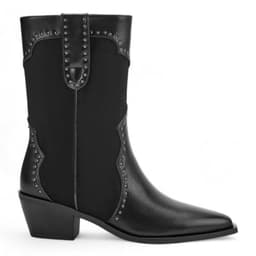Bota Mujer Via Uno WestWinter Aurora Negro 37