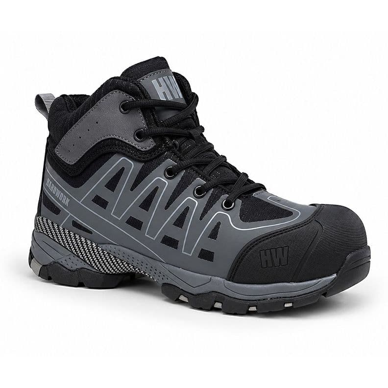 CALZADO DE SEGURIDAD HW BOLT HIGH GREY Gris 35