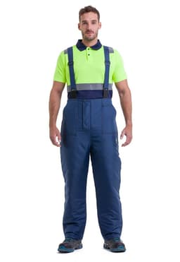 Jardinera Termica Alaska S/ Franela Antibacteriano Azul XXL