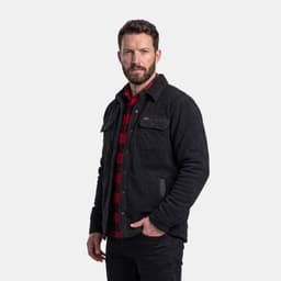 CHAQUETA POLAR QUEBEC GRIZZLY NEGRO M