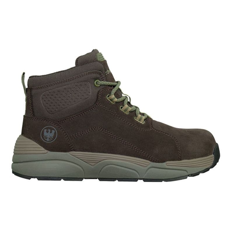 ZAPATILLA DE TRABAJO EDELBROCK EDBK XTRA BOUNCE DK BROWN Cafe 46