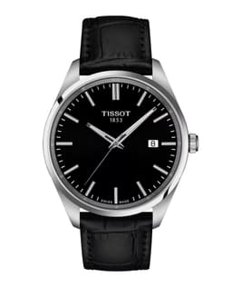 Reloj Tissot PR100 Cuero Negro 40MM