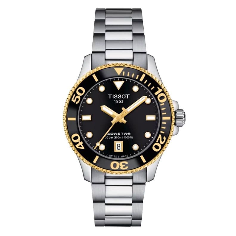 Reloj Tissot Seastar 1000 Bicolor Acero