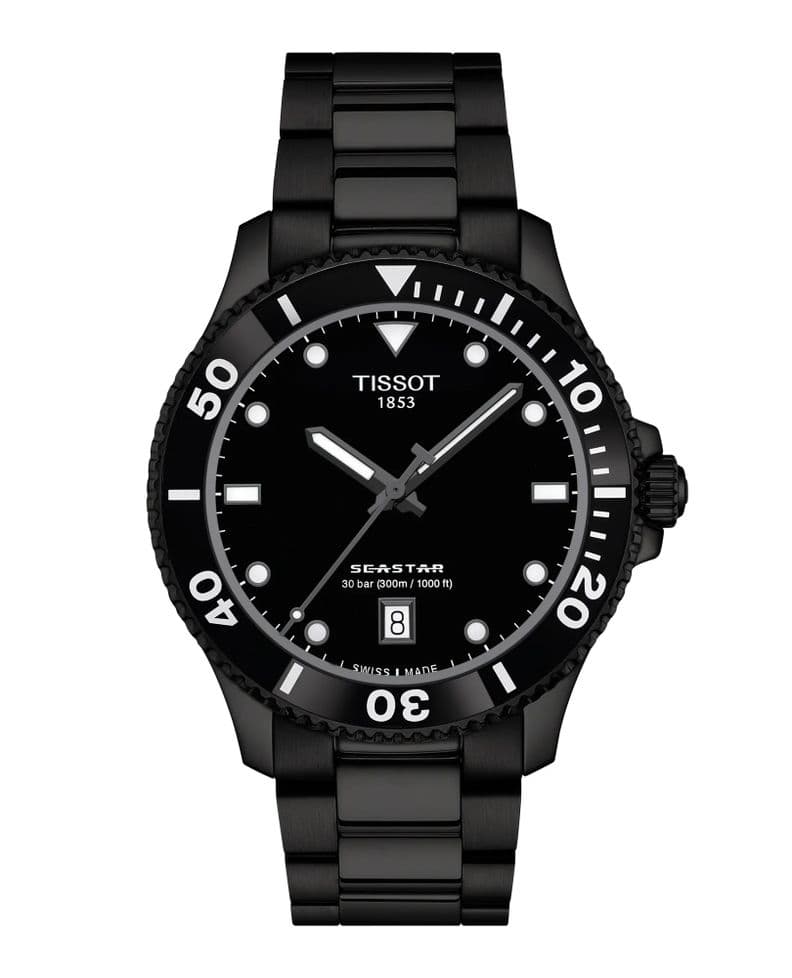 Reloj Tissot Seastar 1000 Negro 40MM