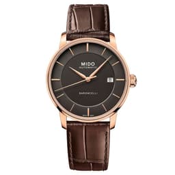 Reloj Mido Baroncelli Signature Gent Cuero Marron Cafe