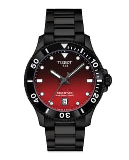 Reloj Tissot Seastar 1000 Gradient Rojo 40MM Negro