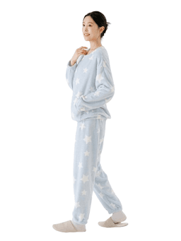 Pijama Rina Polar Celeste azul claro M