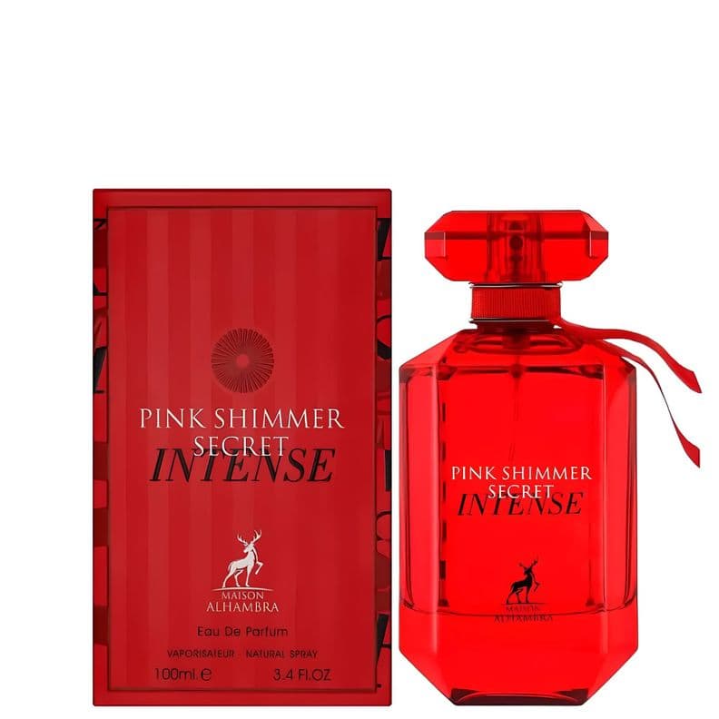 Perfume Pink Shimmer Secret Intense Maison Alhambra EDP Mujer 100 ml Diseno 1