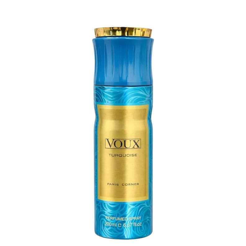 Desodorante Voux Turquoise Paris Corner EDT Unisex 200 ml Diseno 1