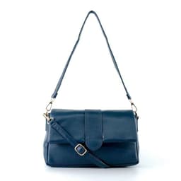 Cartera Ecocuero Lisa 639 Mujer Petroleo Mailea Azul