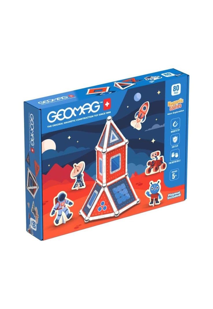Juego de Creacion Magnetico Exploracion a Marte (80 piezas)