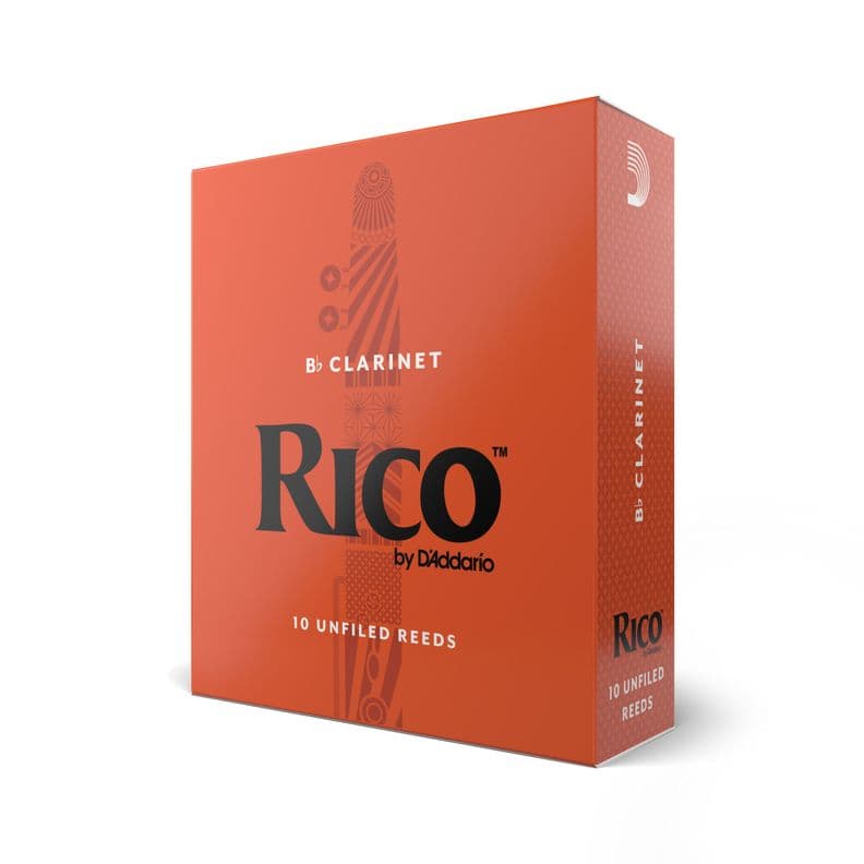 Canas Clarinete Bb 3.5 pack 10 Rico RCA1035 Daddario Beige Natural