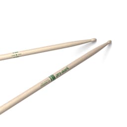 Baquetas 7A Raw Madera Hickory Forward Pro Mark Beige Natural