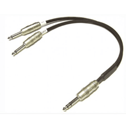 Cable Y Plug Stereo-2Plug 1M Y-336Pr-1M Kirlin Negro