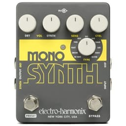 Pedal Sintetizador de Guitarra Mono Synth Electro Harmonix Gris