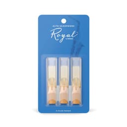 Canas Saxo Alto 3.0 pack 3 Royal RJB0330 Daddario Beige Natural