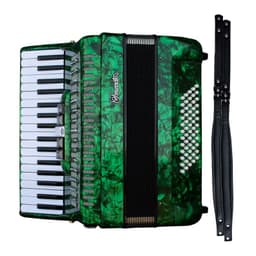 Acordeon Smussato 34K 60B 1308Gr Verde