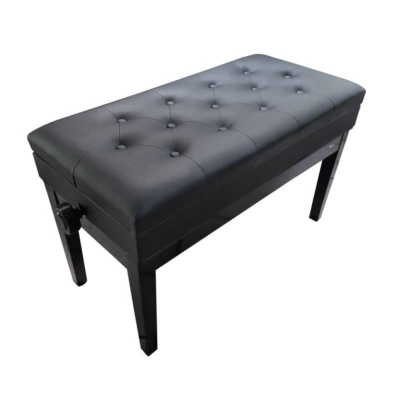 Black Silla Para Piano Pro Bk Ap-5104 Negro