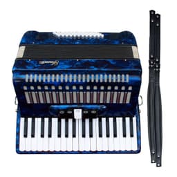 Acordeon Smussato 34K 48B 1307Bl Azul