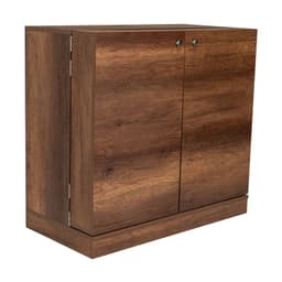 Bar Extensible 12 Botelleros 2 Puerta Fm-012O Cafe Oscuro