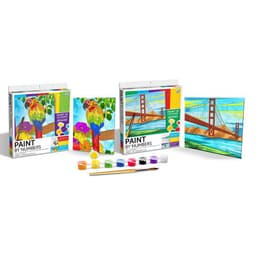 Lienzo para Pintar por Numeros Anker Set 8 Colores