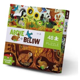 Puzzle Arriba y Abajo Jardin 48pcs Crocodile Creek