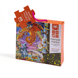 Puzzle Fantasia Glow 100 Piezas Eureka