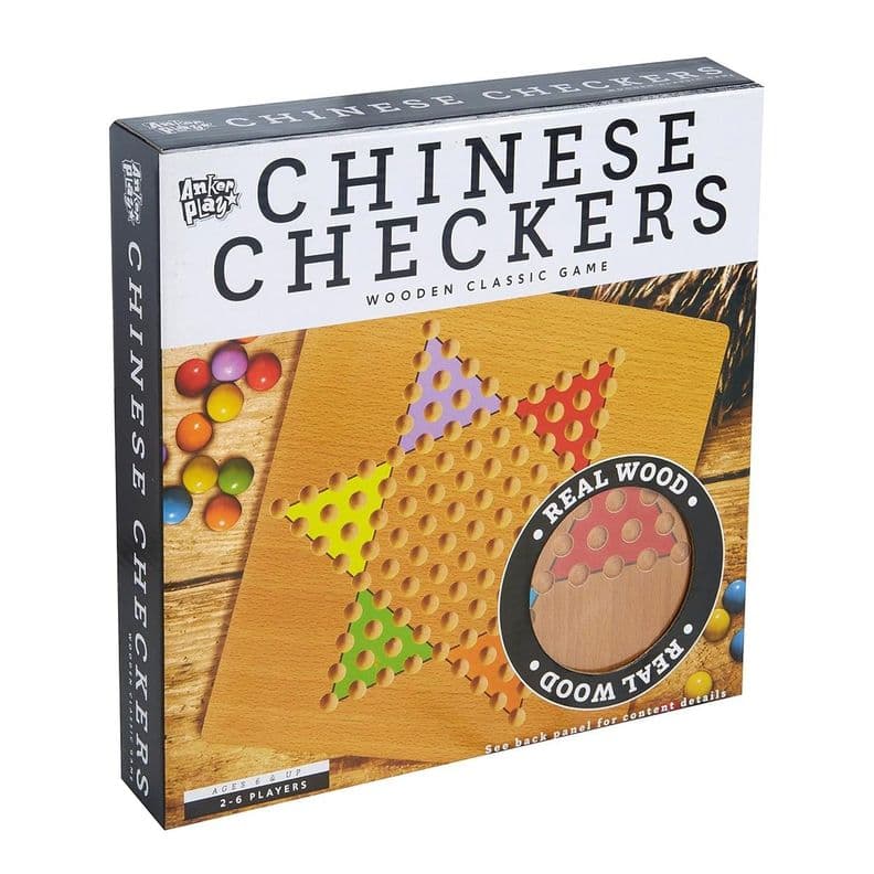 Juego de Damas Chinas de Madera Anker Play