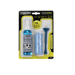 Kit de Limpieza para lentes y pantallas Azul