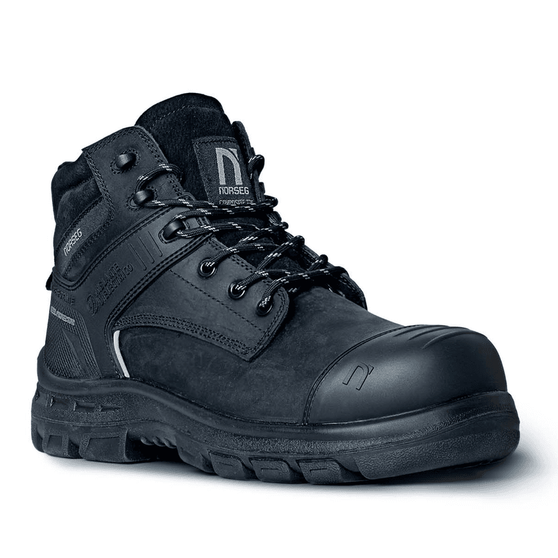 Botin de Seguridad NS-585 Black Negro 45