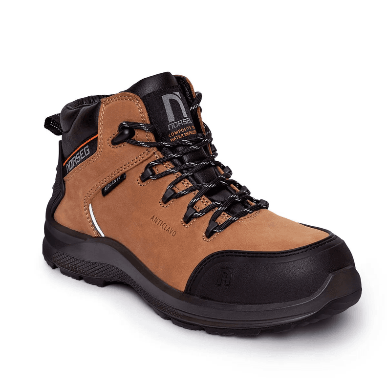 Botin de Seguridad NS-592 Lion Cafe 40