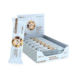 Barra de proteina QNT - Waffle Chocolate Belga (12 unidades)