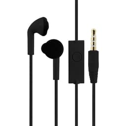 Audifonos Con Cable Jack Y Microfono Kbod Fon 10018 Colores Negro