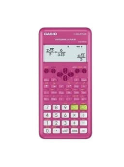 Calculadora Cientifica Casio Fx-82La Plus 252 Funciones Fucsia
