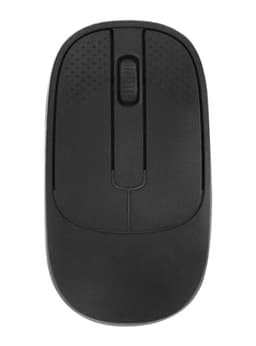 Mouse Inalambrico Recargable Bluetooth Receptor USB Negro