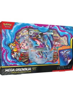 Pokemon Tcg Mega Greninja Ex Premium Collection Esp