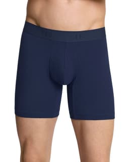 Boxer Medio de Algodon 033360 Azul Oscuro XL