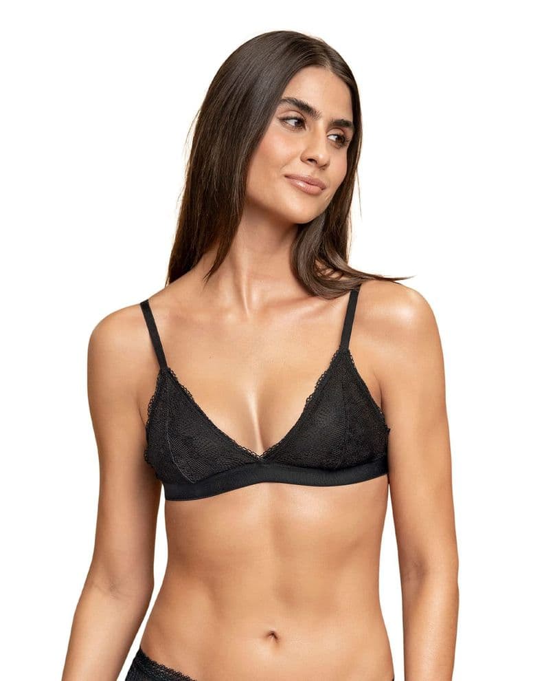 Daily Bralette Comodo y Desestructurado 091097 Negro S