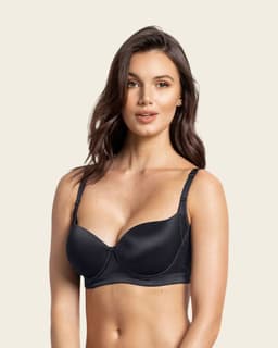 Sosten con buen Cubrimiento de Sisa y Espalda 71339 Negro 36B