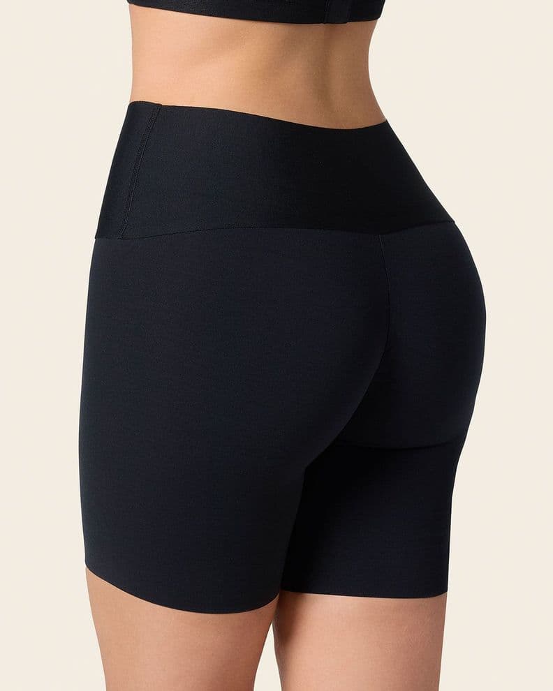Short De Control Aspecto Invisible Con Antideslizante 012970 Negro L