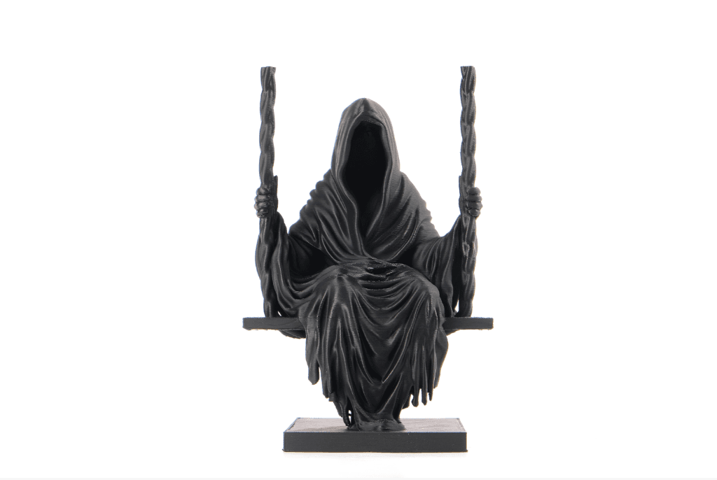 Escultura- La Parca en el Columpio