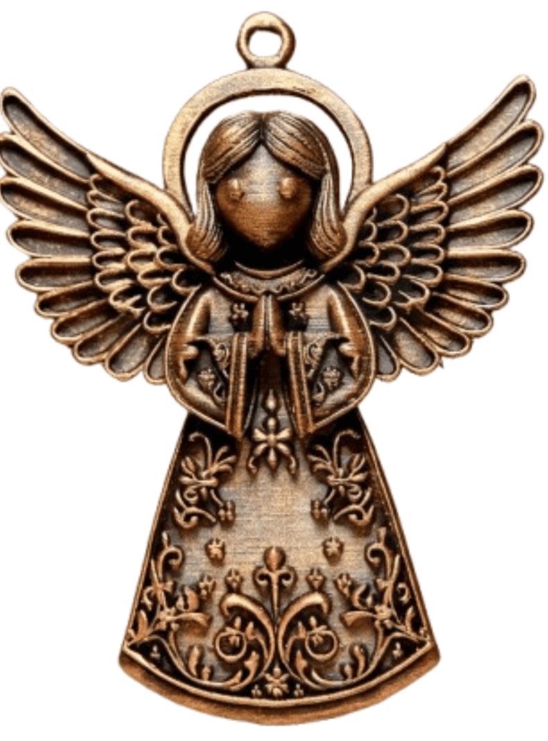 Navidad Decorativa - Angel Dorado