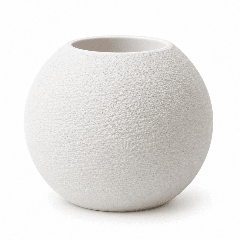 Jarr n Esfera Decoraci n Moderna Blanco