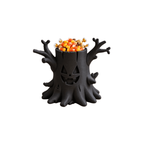 Bowl Decorativo- Tronco Jack Halloween 18 cm Negro