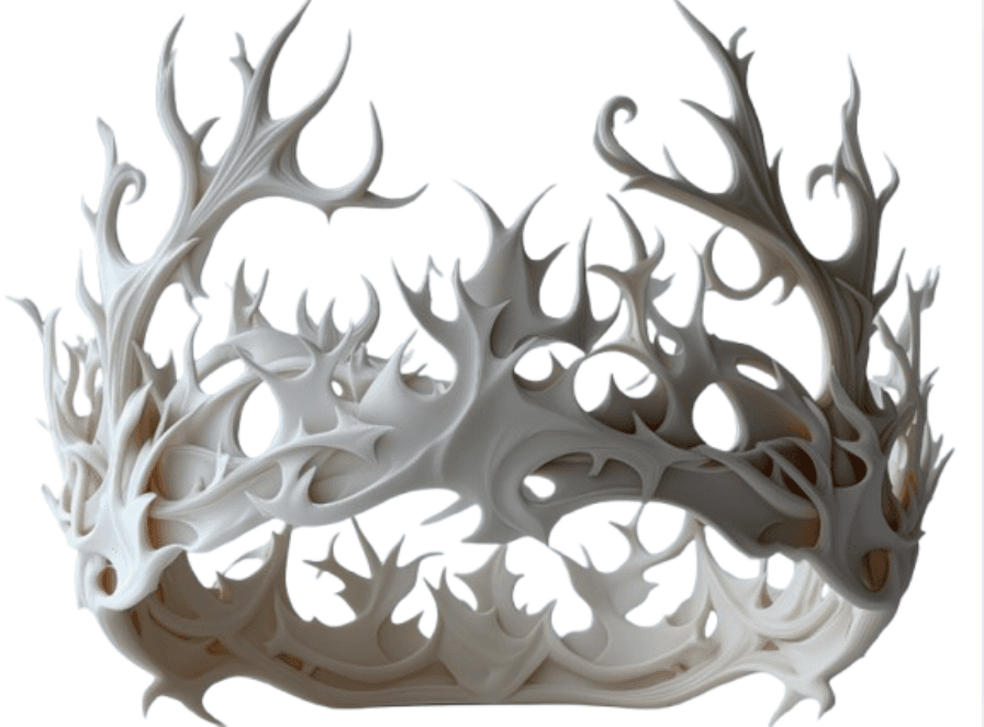 Diseno de corona natural para disfraz